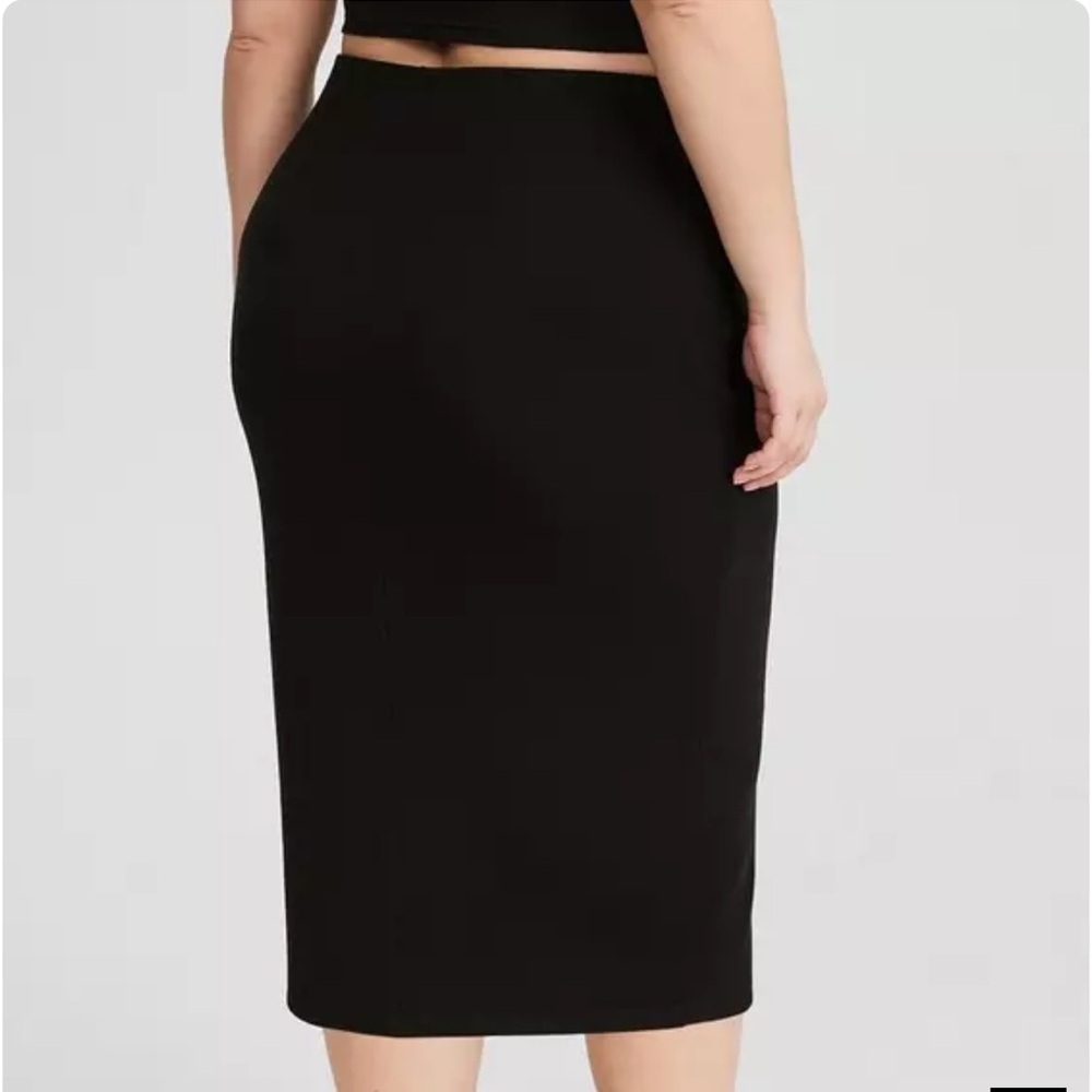 Torrid Midi Rib Column Skirt - Picture 2 of 6